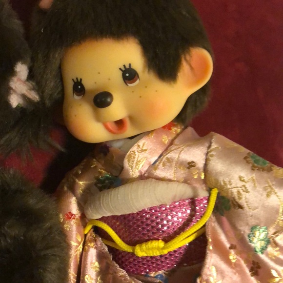 Monchichi RARE set of 3 - Picture 5 of 5